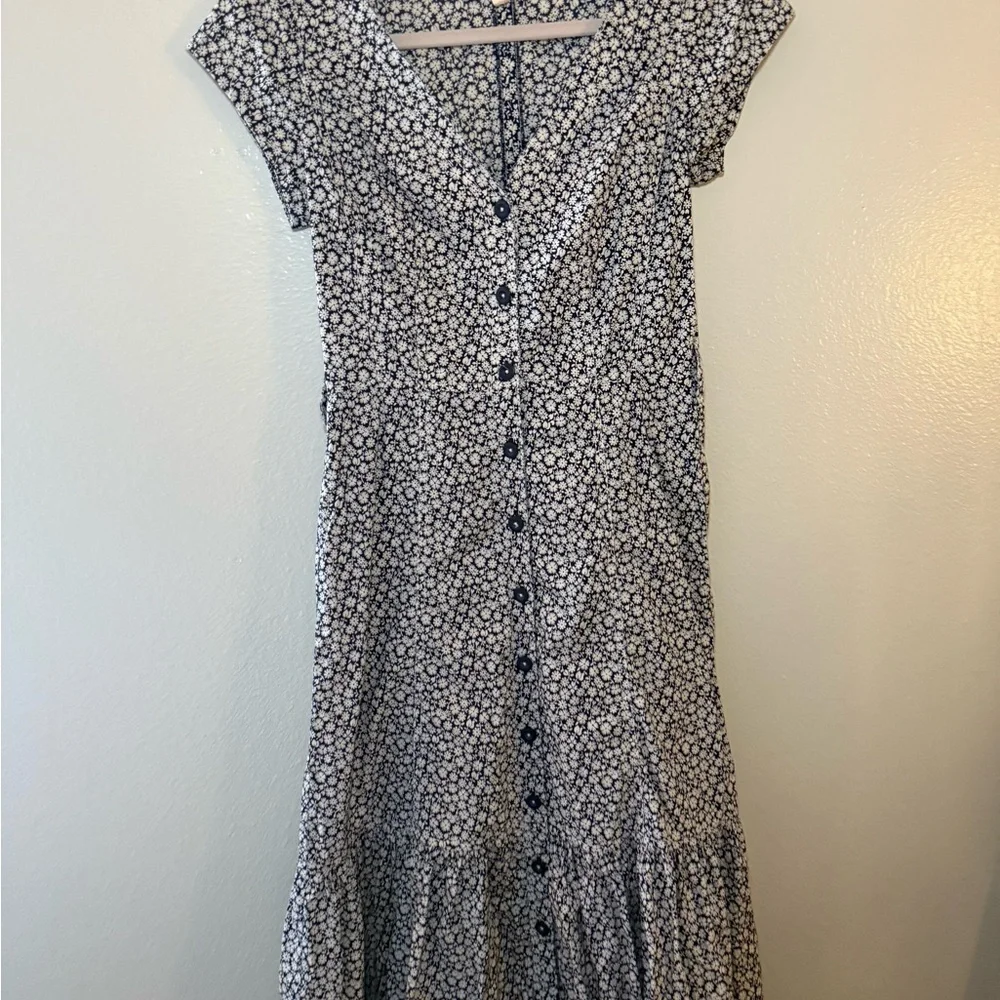 Rebecca Taylor button down sun dress - Picture 3 of 14